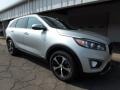 Sparkling Silver 2018 Kia Sorento EX V6 AWD Exterior