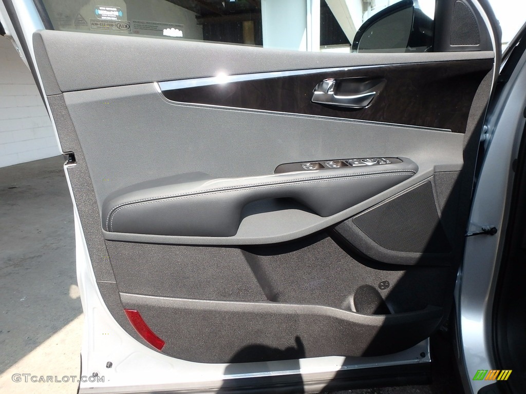 2018 Kia Sorento EX V6 AWD Black Door Panel Photo #122831683
