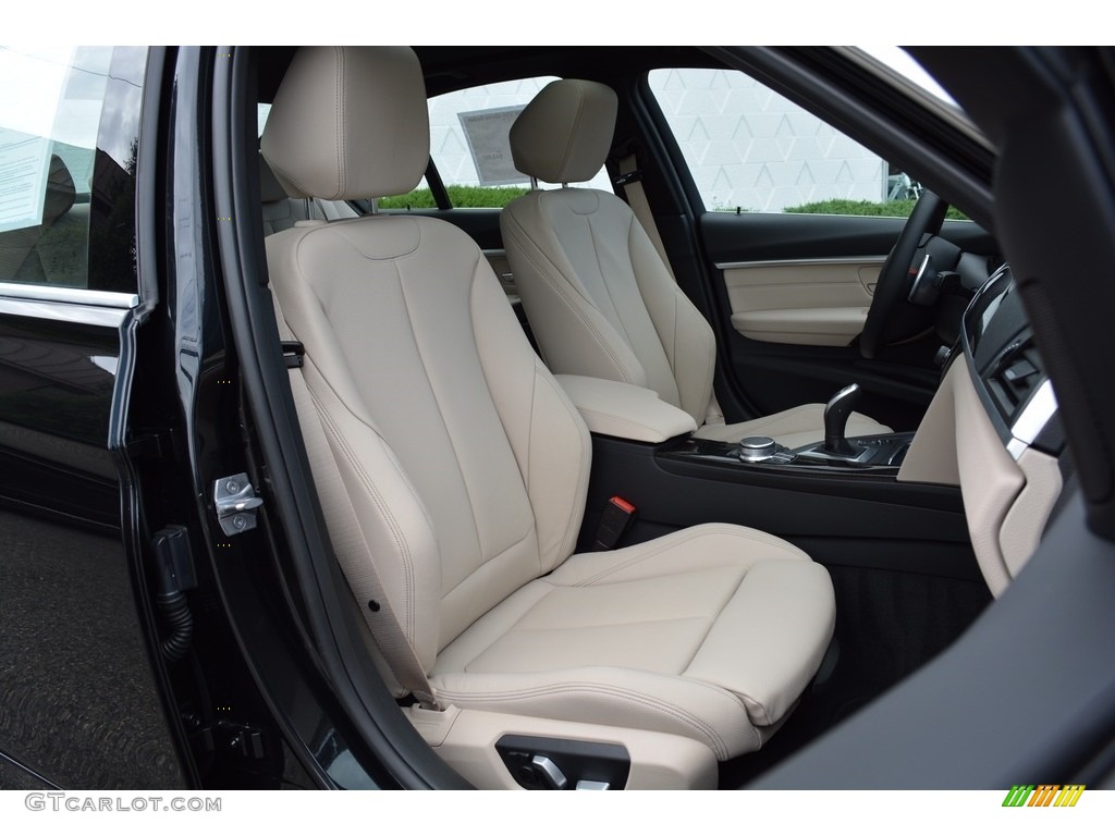 2017 3 Series 330i xDrive Sedan - Black Sapphire Metallic / Venetian Beige/Black photo #29