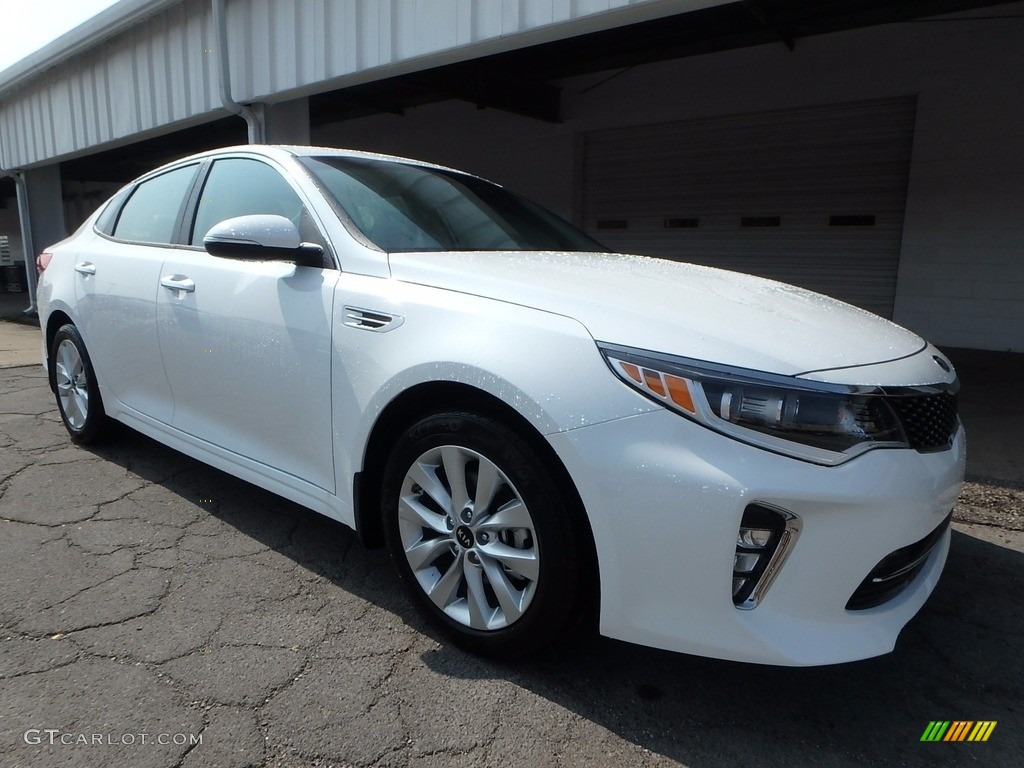 Snow White Pearl 2018 Kia Optima S Exterior Photo #122832070