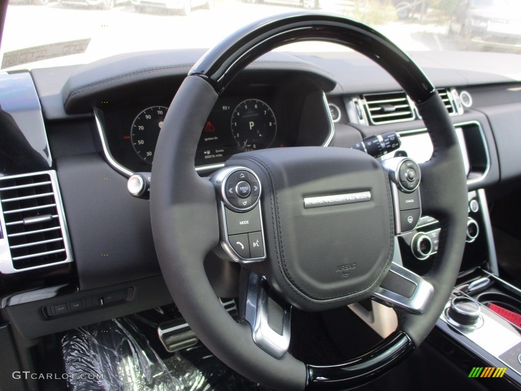 2017 Range Rover Supercharged - Fuji White / Ebony/Ebony photo #13