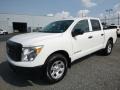 Glacier White - Titan S Crew Cab 4x4 Photo No. 8