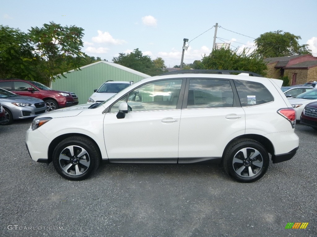 2018 Forester 2.5i Limited - Crystal White Pearl / Platinum photo #10