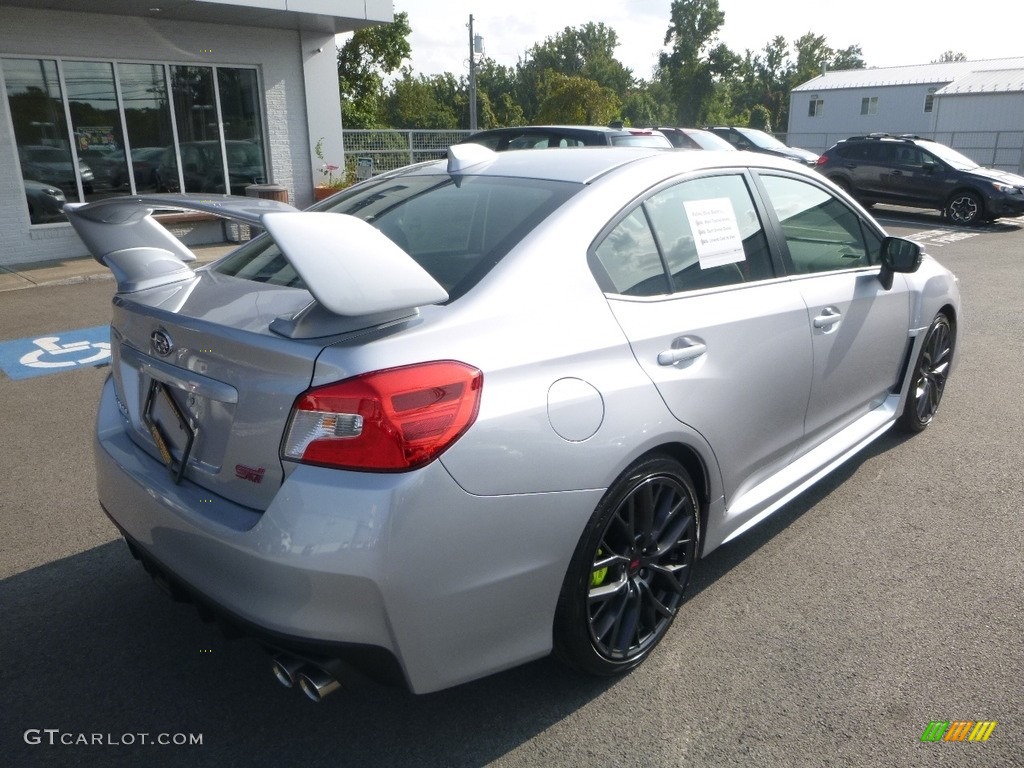 2018 WRX STI - Ice Silver Metallic / Carbon Black photo #4