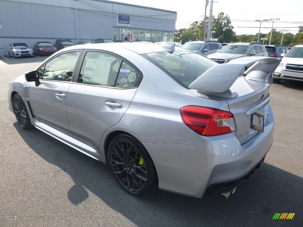 2018 WRX STI - Ice Silver Metallic / Carbon Black photo #6