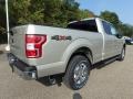 White Gold - F150 XLT SuperCab 4x4 Photo No. 2