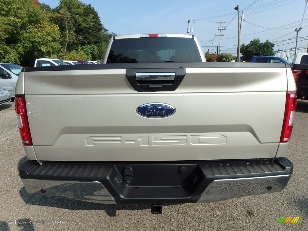 2018 F150 XLT SuperCab 4x4 - White Gold / Light Camel photo #3