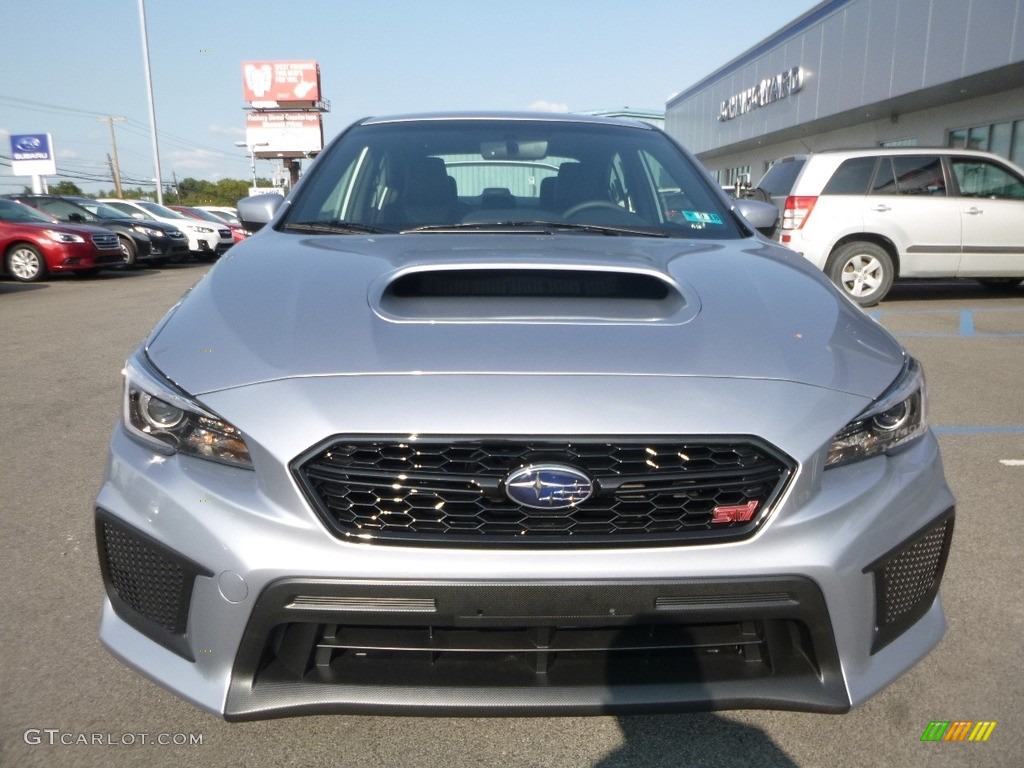 2018 WRX STI - Ice Silver Metallic / Carbon Black photo #9