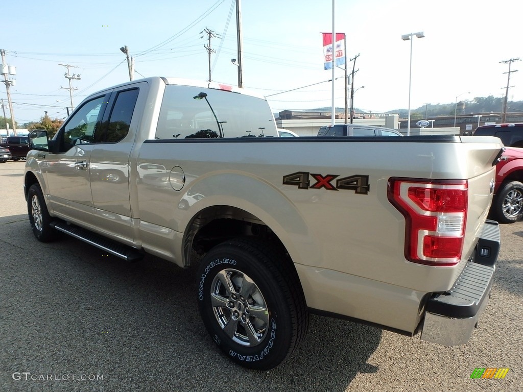 2018 F150 XLT SuperCab 4x4 - White Gold / Light Camel photo #4