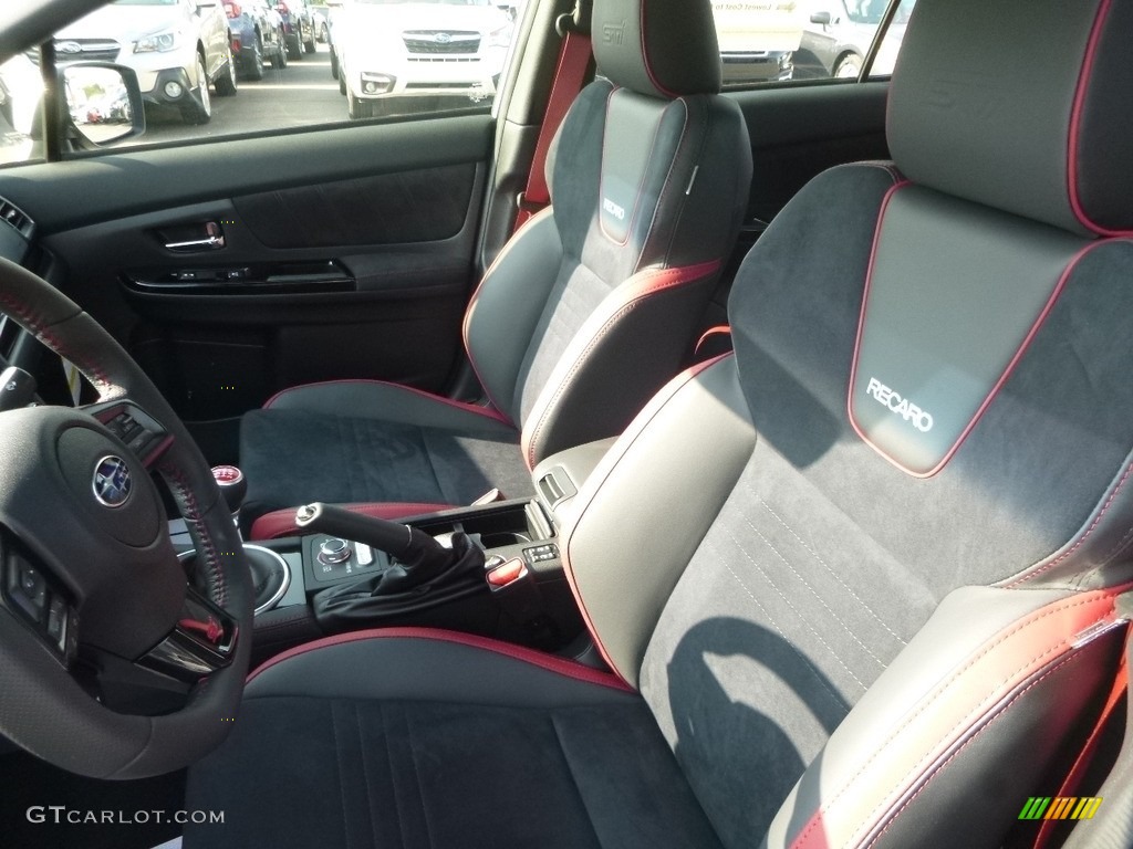 2018 WRX STI - Ice Silver Metallic / Carbon Black photo #13