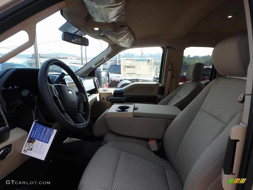 2018 F150 XLT SuperCab 4x4 - White Gold / Light Camel photo #10