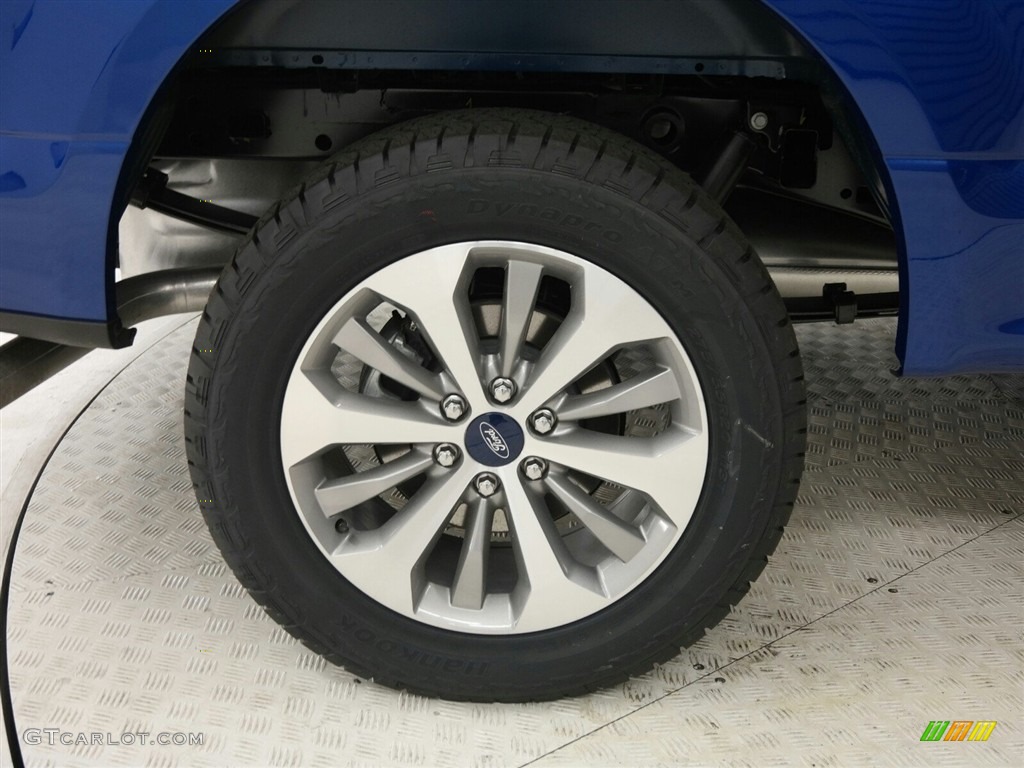 2017 F150 XL SuperCab 4x4 - Lightning Blue / Black photo #10