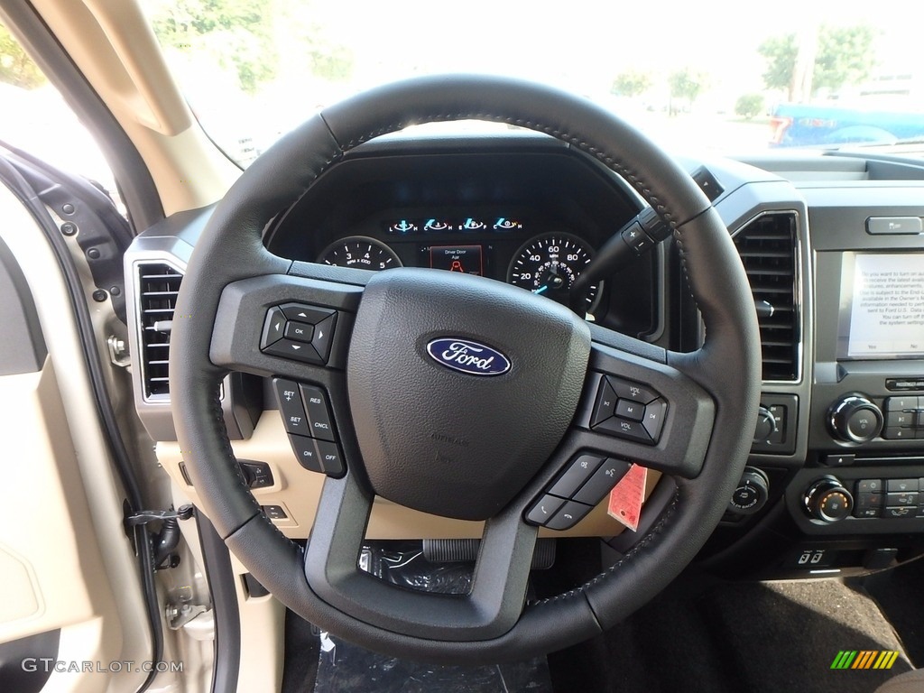 2018 F150 XLT SuperCab 4x4 - White Gold / Light Camel photo #16