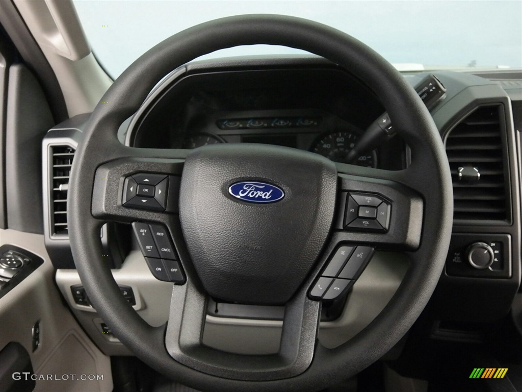 2017 F150 XL SuperCab 4x4 - Lightning Blue / Black photo #19