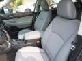 Titanium Gray Front Seat Photo for 2018 Subaru Outback #122837449