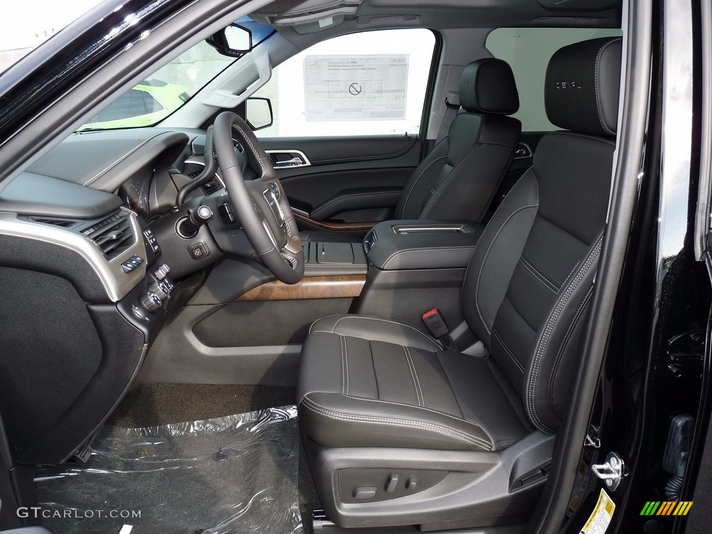 Jet Black Interior 2018 GMC Yukon XL Denali 4WD Photo #122837587