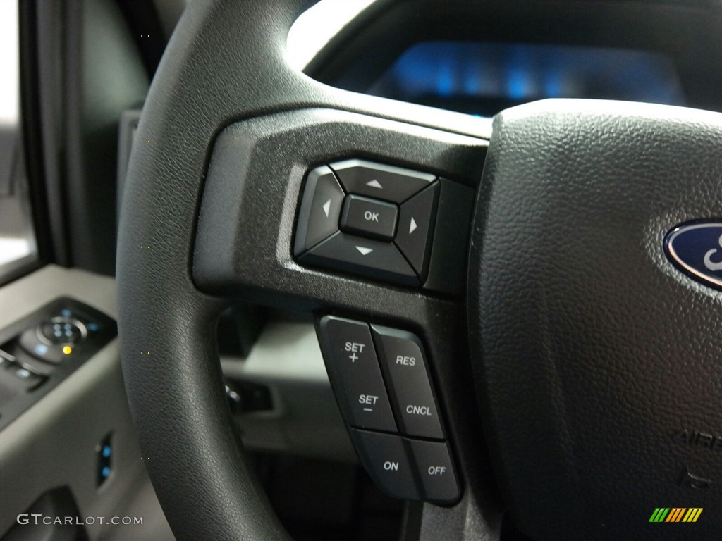 2017 F150 XL SuperCab 4x4 - Lightning Blue / Black photo #34