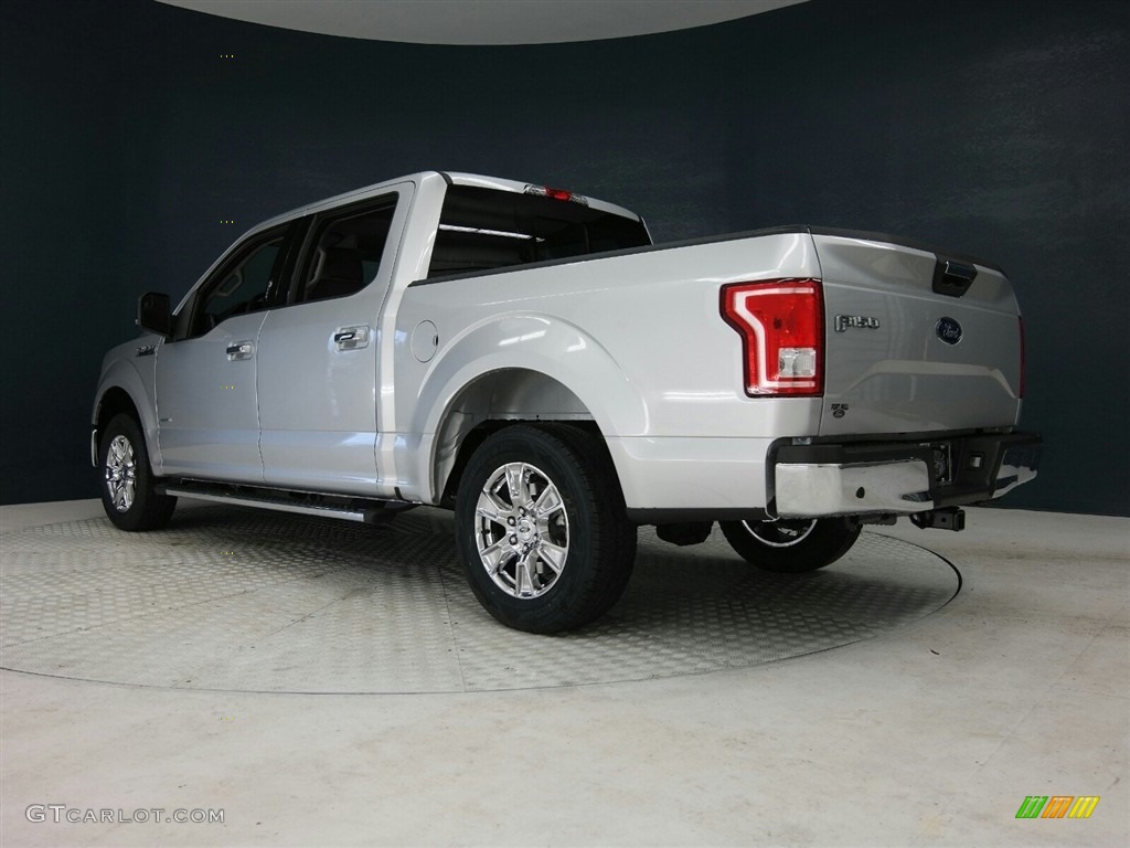 2017 F150 XLT SuperCrew - Ingot Silver / Earth Gray photo #5