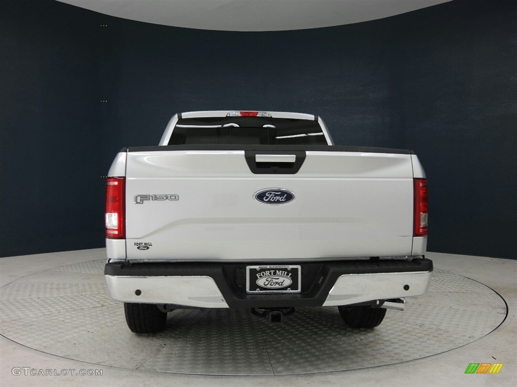 2017 F150 XLT SuperCrew - Ingot Silver / Earth Gray photo #6