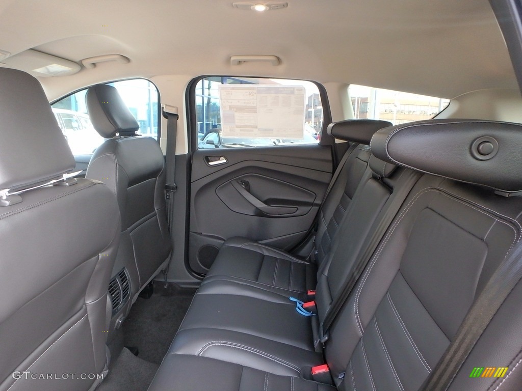 Charcoal Black Interior 2018 Ford Escape SEL 4WD Photo #122838034