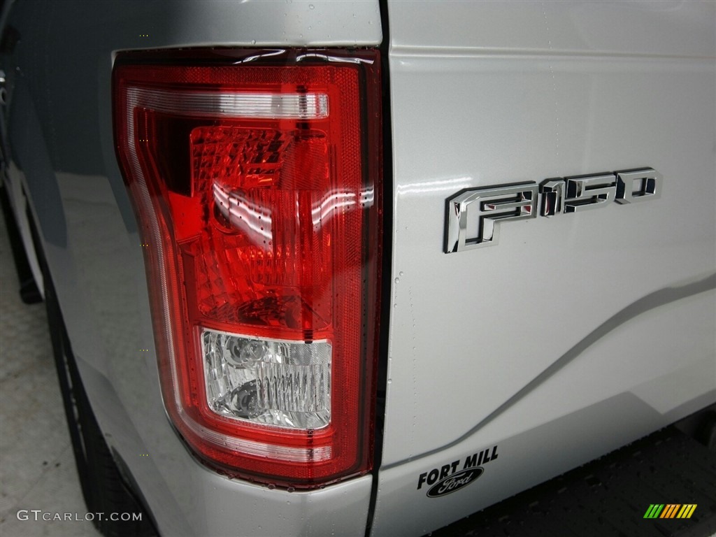 2017 F150 XLT SuperCrew - Ingot Silver / Earth Gray photo #9