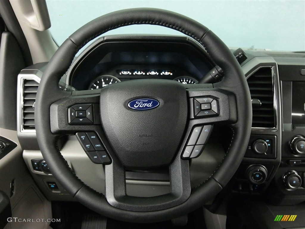 2017 F150 XLT SuperCrew - Ingot Silver / Earth Gray photo #19
