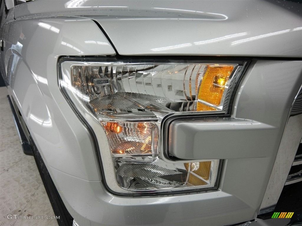 2017 F150 XLT SuperCrew - Ingot Silver / Earth Gray photo #21