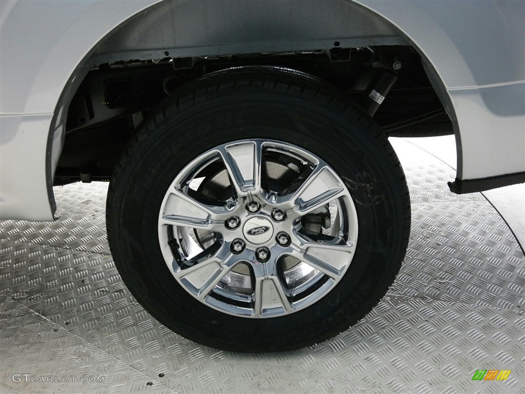 2017 F150 XLT SuperCrew - Ingot Silver / Earth Gray photo #24