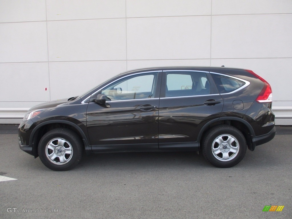 2014 CR-V LX AWD - Urban Titanium Metallic / Black photo #2