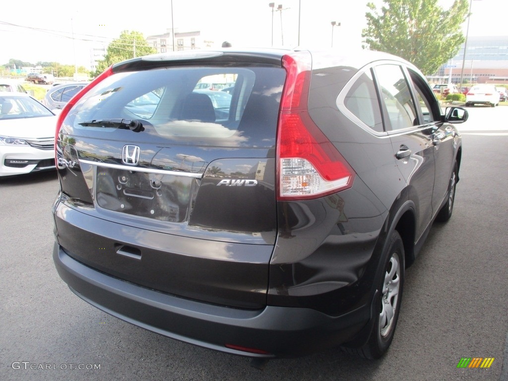 2014 CR-V LX AWD - Urban Titanium Metallic / Black photo #5