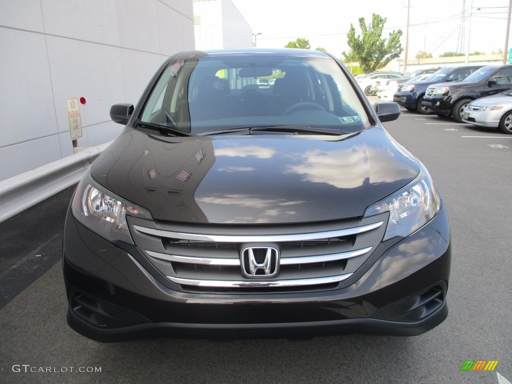 2014 CR-V LX AWD - Urban Titanium Metallic / Black photo #8