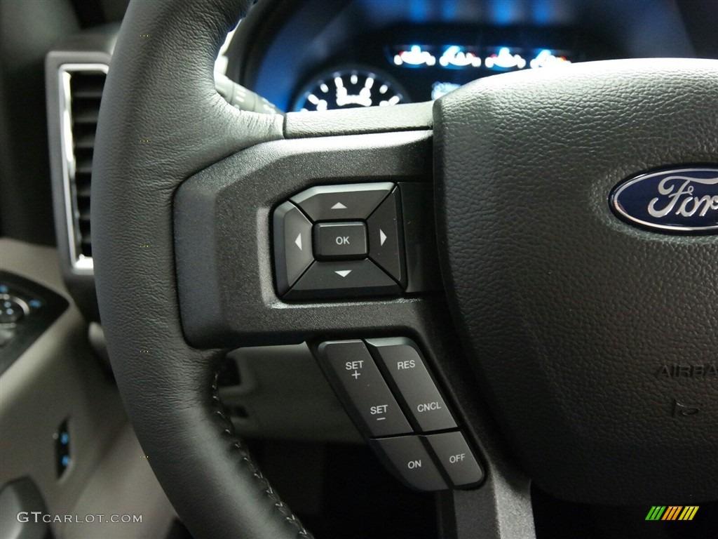 2017 F150 XLT SuperCrew - Ingot Silver / Earth Gray photo #33