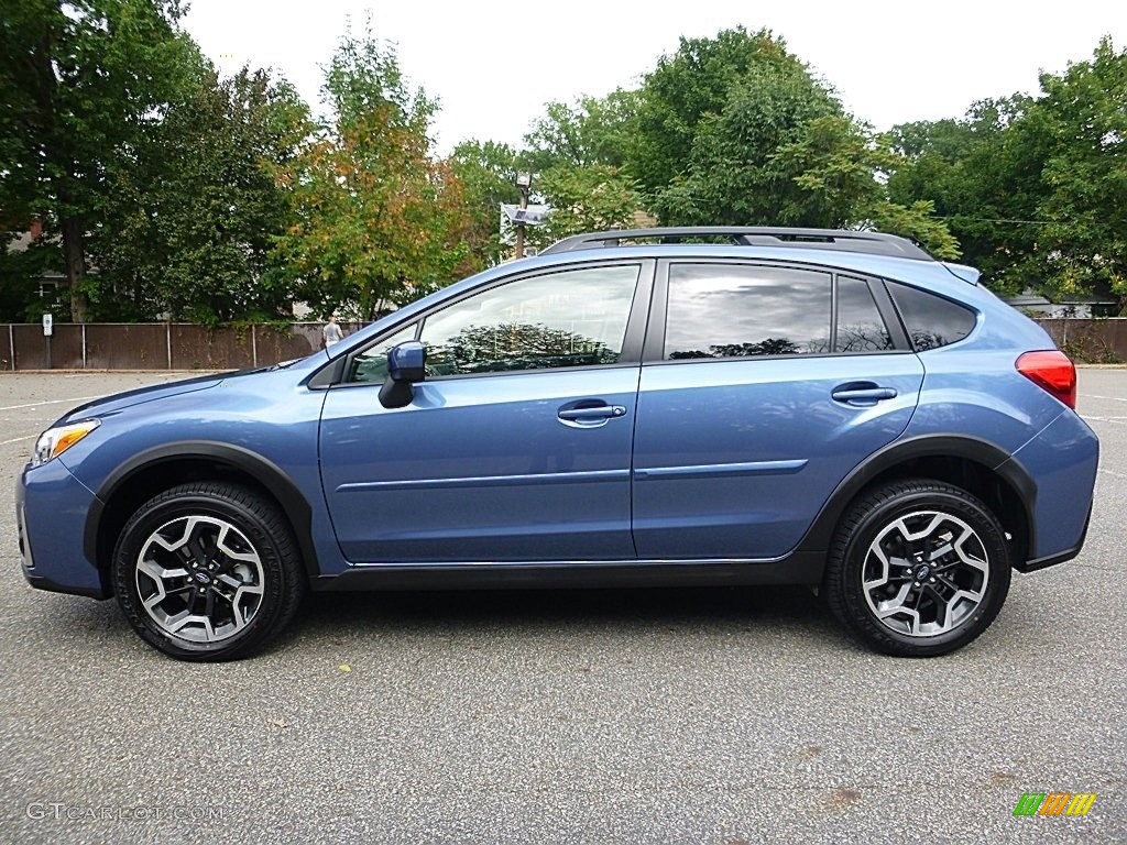 2017 Crosstrek 2.0i Premium - Hyper Blue / Ivory photo #2