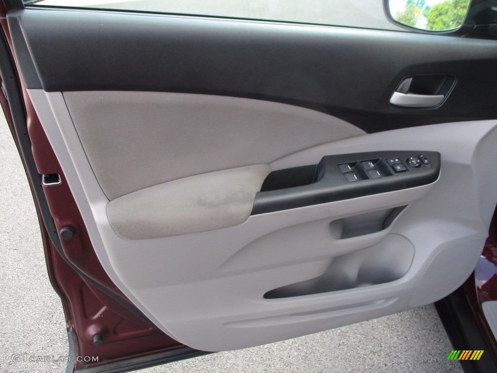 2014 CR-V EX AWD - Basque Red Pearl II / Beige photo #10
