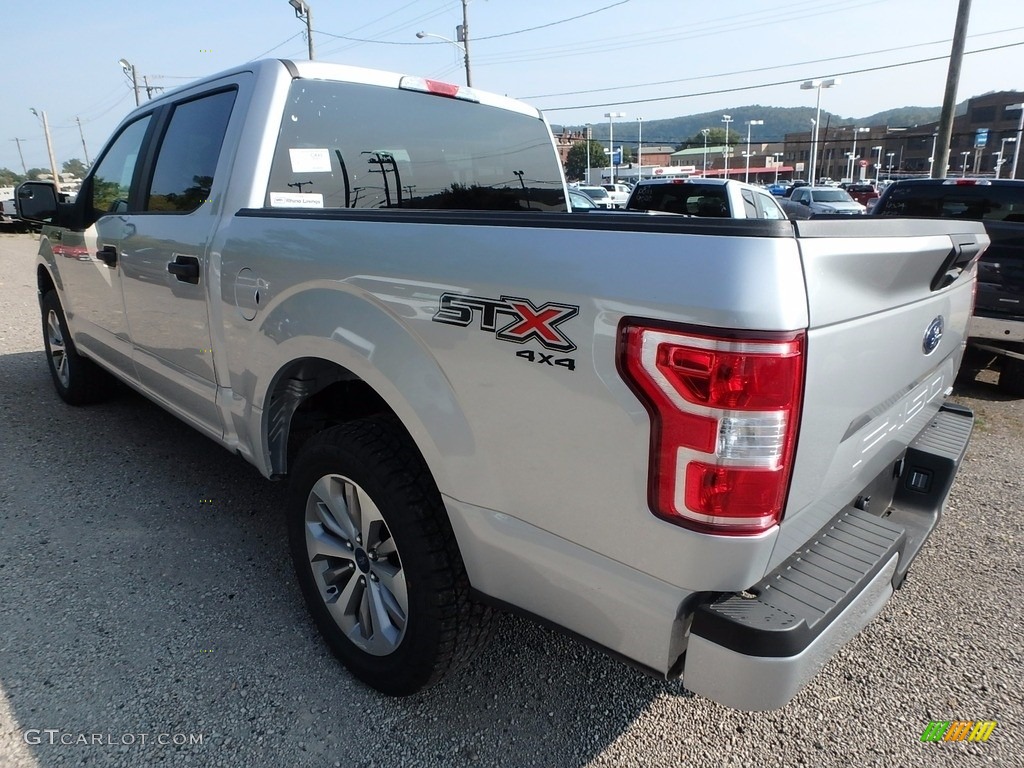 2018 F150 STX SuperCrew 4x4 - Ingot Silver / Black photo #5