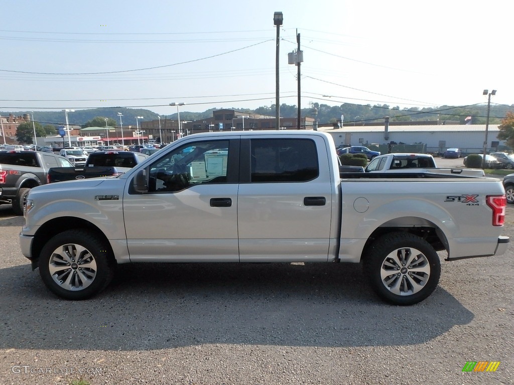 2018 F150 STX SuperCrew 4x4 - Ingot Silver / Black photo #6