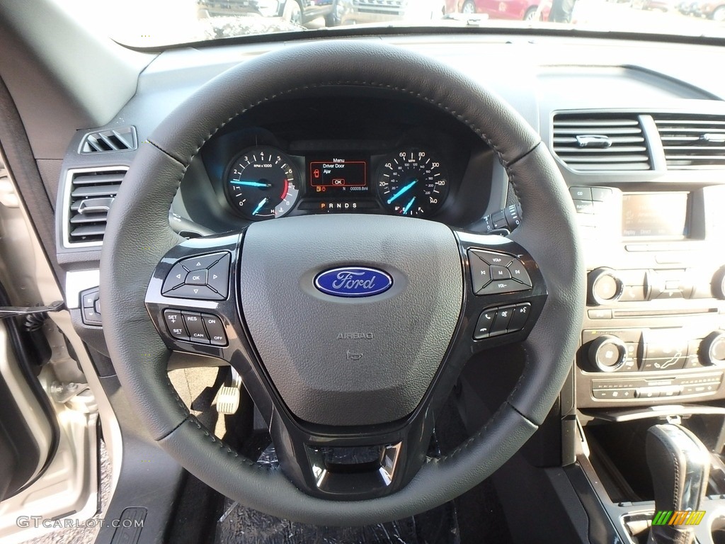 2017 Explorer XLT 4WD - White Gold / Ebony Black photo #17