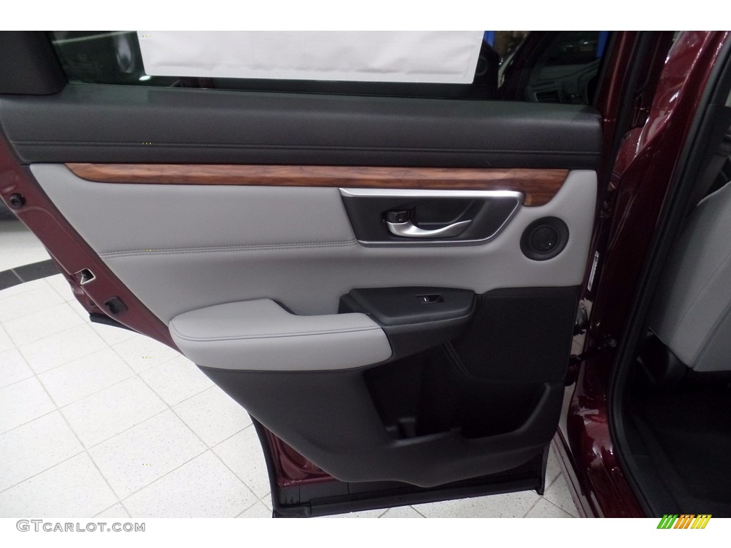 2017 CR-V EX-L AWD - Basque Red Pearl II / Gray photo #6