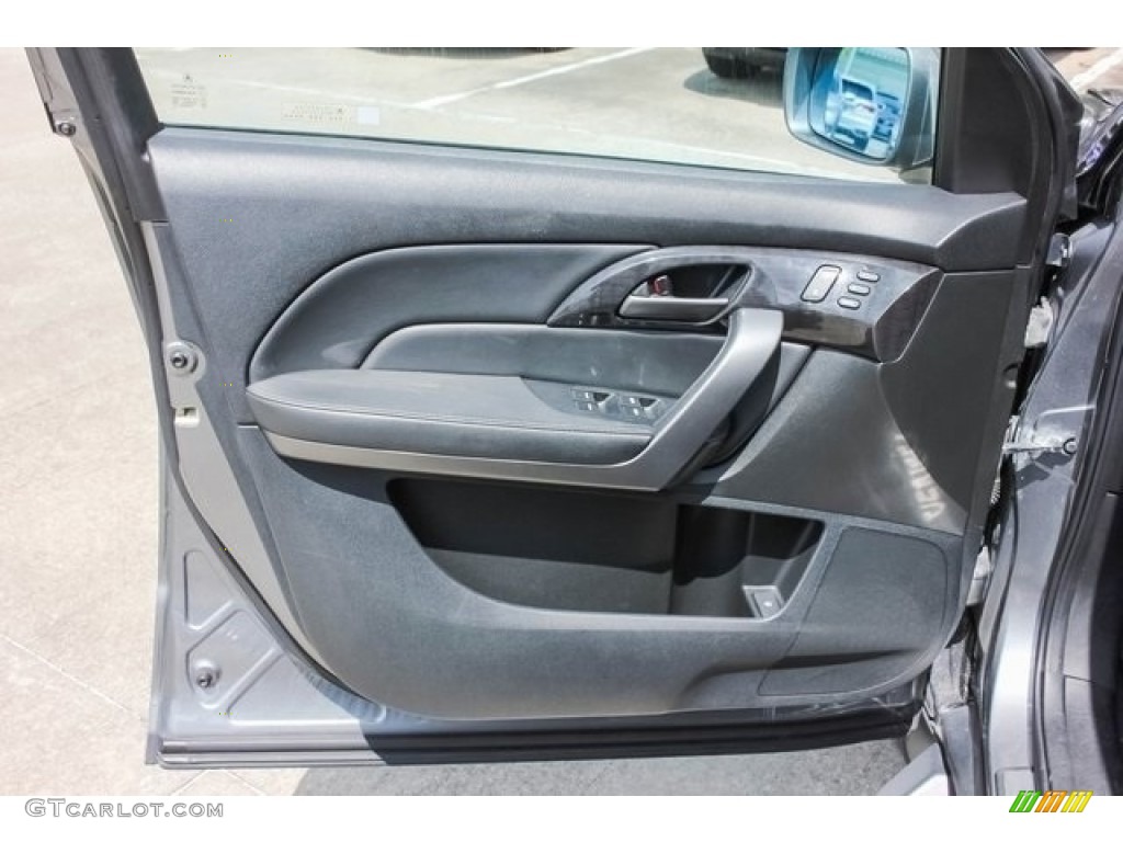 2009 MDX  - Sterling Gray Metallic / Ebony photo #15