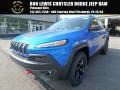 2018 Hydro Blue Pearl Jeep Cherokee Trailhawk 4x4  photo #1