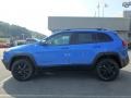 2018 Hydro Blue Pearl Jeep Cherokee Trailhawk 4x4  photo #2