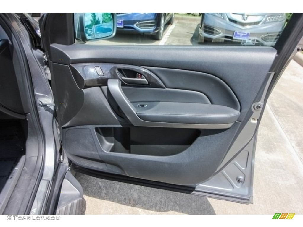 2009 MDX  - Sterling Gray Metallic / Ebony photo #25
