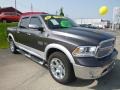 2017 Granite Crystal Metallic Ram 1500 Laramie Crew Cab 4x4  photo #11