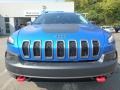 2018 Hydro Blue Pearl Jeep Cherokee Trailhawk 4x4  photo #8