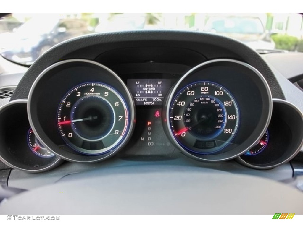 2009 MDX  - Sterling Gray Metallic / Ebony photo #47