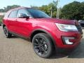 2017 Ruby Red Ford Explorer XLT 4WD  photo #9