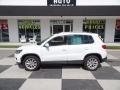 Pure White 2017 Volkswagen Tiguan Wolfsburg