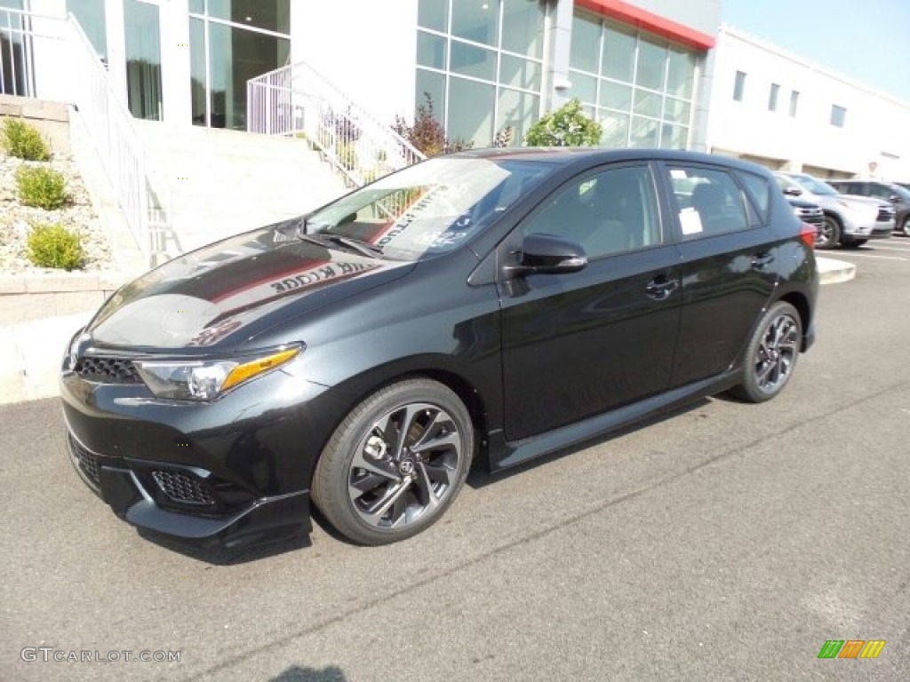 2017 Corolla iM  - Black Sand Pearl / Black photo #4