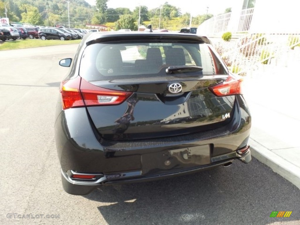 2017 Corolla iM  - Black Sand Pearl / Black photo #6