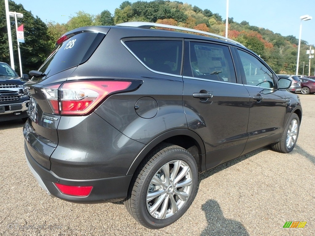 2017 Escape Titanium 4WD - Magnetic / Charcoal Black photo #2